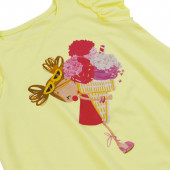 Лятна рокля с чантичка "Ice cream" 4