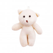 Лятна рокля с мече в опушено розово 5