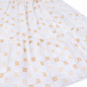 Лятна рокля с нежен флорален десен 4