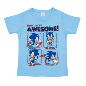 Лятна пижама "Awesome" в синьо 2