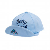 Детска лятна шапка "Baby shark" в синьо 2
