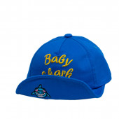 Детска лятна шапка "Baby shark" в тъмносиньо 2