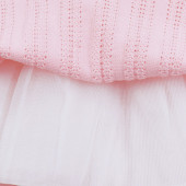 Луксозен памучен комплект за изписване в розово плетиво 6