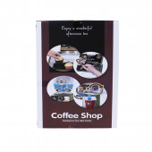 Магазин за кафе със сладкарска витрина 36 x 27 см 2