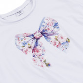 Модерна тениска с връзки "Ribbon" 4