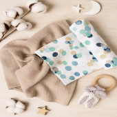 Двойка бебешки муселинови пелени "Colored dots" 65 х 65 см 3