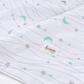 Непромокаема пелена за повиване "Moon" 75 х 60 см 3
