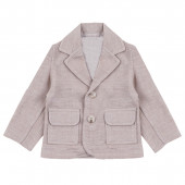 Официален бебешки комплект от 3 части в бежово 2