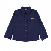 Официален комплект с папийонка в тъмносиньо и бежово 2