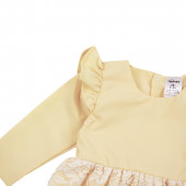 Официална бебешка рокля "Слънчево момиче" 4