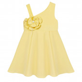 Официална детска рокля "Yellow flower" 2