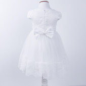 Официална рокля с чантичка "Рокси" в бяло 2