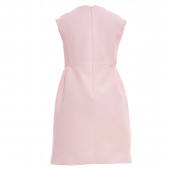 Официална рокля с 3D флорални мотиви и сако 6