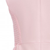 Официална рокля с 3D флорални мотиви и сако 8