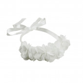 Официална рокля с лента за глава "Лорена" в екрю 6