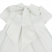 Официална рокля с лента за глава "Лорена" в екрю 8