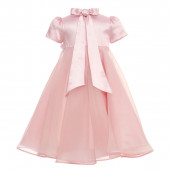 Официална рокля с лента за глава "Лорена" в пудра 4