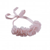 Официална рокля с лента за глава "Лорена" в пудра 6