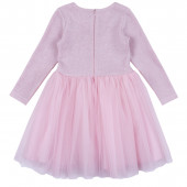 Официална рокля с пайети "Алина" в розово 3