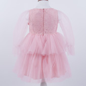 Официална рокля "Сандра" в розово 2