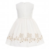 Официална рокля със сако "Butterfly" в бежово 6