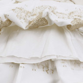 Официална рокля със сако "Butterfly" в бежово 10