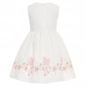 Официална рокля със сако "Butterfly" в пудра 6