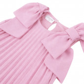 Официална рокля солей в розово 3