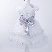 Официална рокля "Светлана" в бяло 2