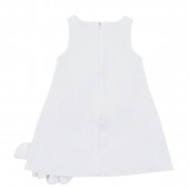 Официална детска рокля с 3D лалета и фиба  2