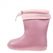 Леки гумени ботуши ''Bear'' в пепел от рози 2