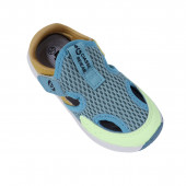 Леки отворени маратонки в аквамарин 2