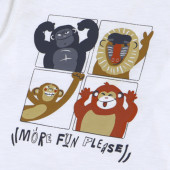 Детска памучна блуза за момчета ''More fun'' 3