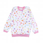 Памучна плътна пижама "Happy girl" 2