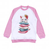 Памучна плътна пижама "Princess cat" 2