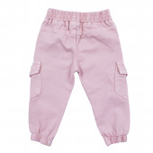 Детски джогинг панталон в розово 2