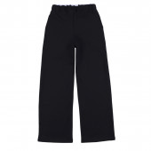 Спортен панталон с висока талия в черно 2