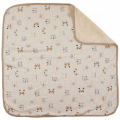 Бебешка памучна пелена с пух ''Zoo'' 85 х 85 см 2