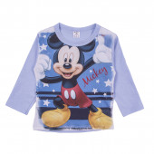Памучна пижама за момчета "Mouse" в синьо 2