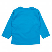 Памучна пижама за момчета "Костенурки" в синьо 3