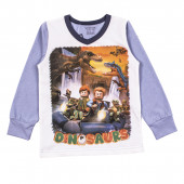 Памучна пижама за момчета  "Dinosaurs"  2