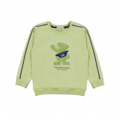 Плътен комплект "Cute" в зелено и сиво 2