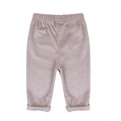 Плюшен бебешки комплект с плетена дантела 6