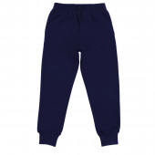 Плътно детско долнище в тъмносиньо 2