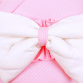 Портбебе за изписване "Happy day" в розово 4