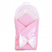 Портбебе за изписване "Happy day" в розово 6