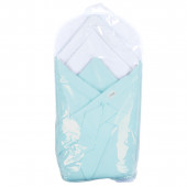 Портбебе за изписване "Happy day" в мента 4