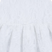 Празнична рокля "Сияна" в бяло 3