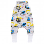 Пролетно-есенен спален чувал с крачета "Машини" 2