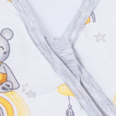 Пролетно-есенен спален чувал "Happy bear" в сиво 4